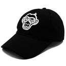 ZaySoo Cap Cotton Adjustable Caps Sports Outdoor Activities (Monkey Print)- Black