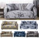 For 1/2/3/4 Seater Stretch Printed Sofa Covers Couch Protector Spandex Slipcover