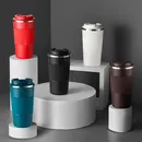 Travel Coffee Mug Thermos 510ml Vacuum Insulated Car Cup for Hot or Cold Cafe Tea Water Leakproof