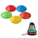 GDLPZM 20X Football Marker disc, Professional Football Training Equipment for Training Football, Children and Adults Sports Obstacle Marker Cone