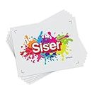 SISER EasyColor DTV 8.4'' x 11'' Sheets - Inkjet Printer Compatible Heat Transfer Vinyl (5 Sheets)
