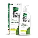 Mother Sparsh Plant Powered Natural Baby Lotion | Advanced Natural Moisturizing Body Lotion for Babies | With Organic Shea Butter & Oatmeal Extract | For Deep Hydration | 400ml