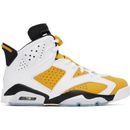 Yellow Air Jordan 6 Retro Sneakers