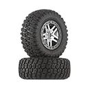 Traxxas 6873 B.F. Goodrich Mud Terrain T/A KM2 Tires on Chrome Slash Wheels, 4 x 4