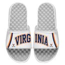 Youth ISlide White Virginia Cavaliers Basketball Jersey Pack Slide Sandals