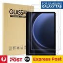 For Samsung Tab A8 A9 + A7 S6 Lite S9 FE S8 S7 Tempered Glass Screen Protector