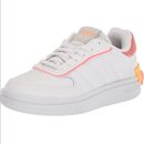 Adidas Shoes | Adidas Women's Postmove Basketball Shoe, White/White/Acid Red, 11 | Color: Red/White | Size: 11