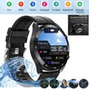 2023 Waterproof Smart Watch Mens Womens Bluetooth Smartwatch For iPhone Samsung