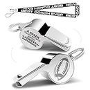 Whistles With Lanyard, Coach Whistle, Football Gifts, Football Gifts for Coach Gifts for Men Women Teacher Thank You Cheer Coach Gift ?A Coach Teaches Motivates Inspires to Achieve the Impossible