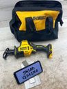 USED Dewalt ATOMIC 20V Compact Reciprocating Saw (Tool Only) & Bag Q341X4