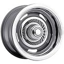 Vision Rally 55 Silver Wheel (15x6"/5x4.5"), Polished Aluminum