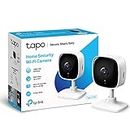Tapo Mini Smart Security Camera, Indoor CCTV, Works with Alexa & Google Home,1080p, 2-Way Audio, Night Vision, SD Storage,Baby Crying/Motion Detection Device Sharing (Tapo C100),Packaging may vary