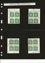 Varios Stamp Storage 2ST-4 "LIGHTHOUSE" GERMANY / Black Back / 2 Sides / Used