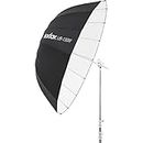 Godox UB-130W 51" Parabolic Inner White Reflective Soft Umbrella Studio Light Umbrella, Black/White
