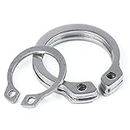 AHSKY 5pcs Circlips For Shaft Type C Shaft Retaining Ring M3-M75 Circlip Card Outer Snap Ring GB894 304 Stainless Steel Clamp Spring (Inner Diameter : M40, Number of Pcs : 5Pcs)