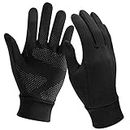 Unigear Running Gloves, Touch Screen Anti-slip Lightweight Gloves Liners for Cycling Biking Sporting Driving for Men Women