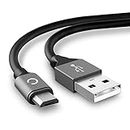 CELLONIC® 2m Ersatz USB Kabel kompatibel mit Polar M400 / A370 / A360 / RC3 Smartwatch Ladekabel Micro USB auf USB A 2.0 Datenkabel 2A, Sportuhr Fitness Uhr