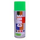 BisonBerg Multipurpose Colour Spray Paint Can for Cars, Bikes, Art & Craft - 400ml (Neon Green)