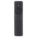 DERCLIVE Sostituzione Del Telecomando Vocale Bluetooth Adatto per Xm Mi Box S Tv Nero