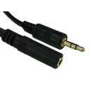 Cable de extensión de auriculares auxiliares de 2 m conector de 3,5 mm macho a hembra audio plomo auricular