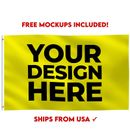 Bandera/banner personalizado para cualquier color, diseño, imagen, logotipo comercial 