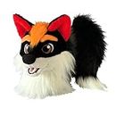 Oneandonlycostumes black fox fursuit head and handpaws