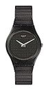 Swatch NOIRETTE L Stainless Steel Strap, 12 Casual Watch (Model: GB313A) Black