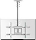 ONKRON Ceiling TV Mount Bracket Height Adjustable for 32 to 70 Inch LED LCD TVs (N1L) White