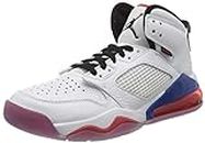 Nike Jordan Mars 270, Men's Basketball Shoes, White Black University Red Rush Blue, 9.5 UK
