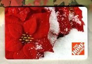 THE HOME DEPOT Red Poinsettia in the Snow ( 2010 ) Gift Card ( $0 )