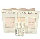 Bvlgari Omnia Crystalline Sample EDT 1.5 ml / 0.05 Fl Oz Women Perfume (Pack of 3)