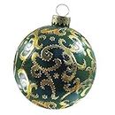 HYZSM Outdoor Christmas Inflatable Decorated Ball Outdoor Christmas PVC Inflatable Decorated Ball Christmas Tree Decorations, Christmas Inflatable Balls for Home Outdoor Christmas Decor (Green)