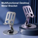 2pcs Foldable Cell Phone Stand 360 Rotating Aluminum Phone Accessories 