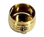 Brass half para 4.5 inc/brass decoline India home decor item/kerla traditional Brass para