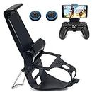 PS4 Controller Phone Clip Mount Holder, BRHE Android /ios Mobile Phone Bracket Game Clamp Adjustable Stand [New Upgrade]
