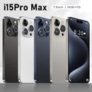 Global i15 Pro Max 5G Smartphone Unlocked 7.3" Incell Cell Phone Dual SIM 16+1TB