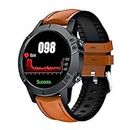Carlson Raulen Thunder Series Smart Watch Full Touch Fitness Activity Tracker Waterproof Heart Rate BP Sensor Call & Notifications Alert Call Reject Camera Control Features