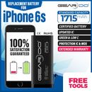 Premium Genuine GEARDO Battery Replacement For iPhone 6s 1715mAh Tool ROHS CE