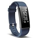 KALINCO Fitness Tracker with Heart Rate Monitor, Activity Tracker with Pedometer, Sleep Tracking, Calorie & Step Counter Watch, Call & Message Alert for Men Women