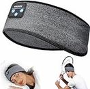 Voerou Sleep Headphones Bluetooth, sans Fil Confortable, avec Haut-parleurs stéréo - Tech Gifts pour Homme Femme, Parfait pour l'entraînement, la Course, Le Yoga