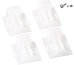 LG AAA30793431 4 Pedestal Parts For LG Washer and Laundry Include 18 Screws