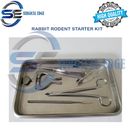 Rabbit Rodent Starter Kit Veterinary Instruments Complete Set With Box