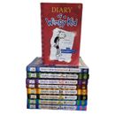 Diary of a Wimpy Kid by Jeff Kinney Paperback 9 Book Lot Bundle # 2-5 7 10 12 13