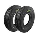ECOVELO 2 pneus de remorque de 8 pouces 4.00-8 renforcés 6 couches, pneus pour remorque de bateau