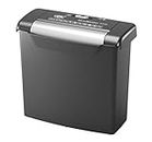 GBC ShredMaster S206 Paper Straight Cut Personal/Home Office Shredder with 7 Sheet Capacity and 9L Bin for Internal documents; 6 mm Ribbon Cut; 2 Years Warranty