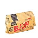 Raw Unrefined Classic 1.25 1 1/4 Size Cigarette Rolling Papers, 50 Count (Pack of 6)