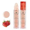 Beauty Forever Fruity Roll on Lip Gloss, Moisturising & Hydrating, Available in 4 Flavours, 6ml (Strawberry)