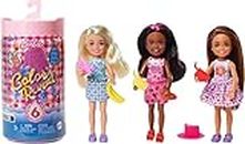 Barbie Chelsea Color Reveal Serie Picnic Muñeca Que Revela Sus Colores con Agua, Incluye Ropa y Accesorios Sorpresa, Juguete +3 años (Mattel HKT81)