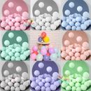 5" 10" 12" inch small pastel latex balloons WHOLESALE party birthday 100 wedding