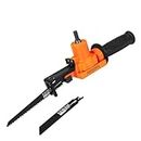 AASONS Electric Drill Modified Electric-Saw Electric Reciprocating-Saw Portable Power Drill Into Saber-Saw Woodworking Cutting Tool Jig-Saw